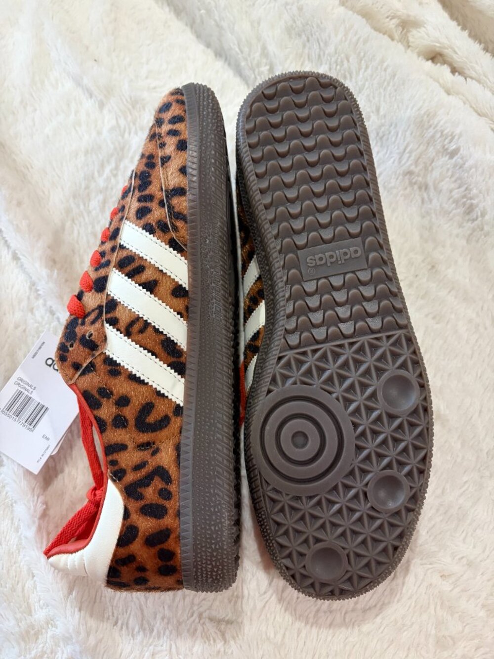 Adidas Sambas Red Leopard - Picture 6 of 6